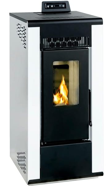 Estufa de pellet de gran potencia de 9kw